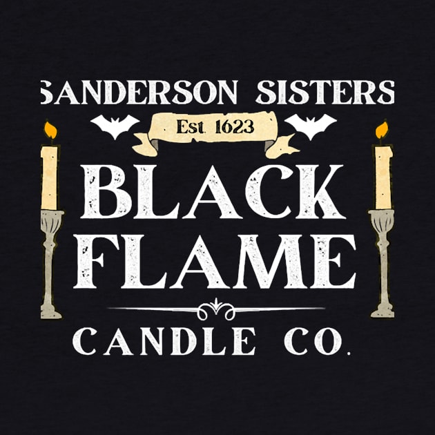 Sanderson Sisters Black Candle Company Funny Halloween by gallaugherus